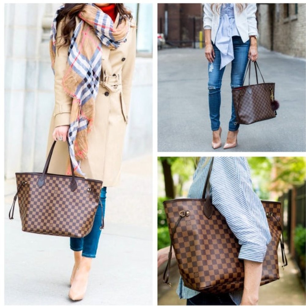 💎✨Authentic✨💎 Louis Vuitton Neverfull MM Damier Ebene